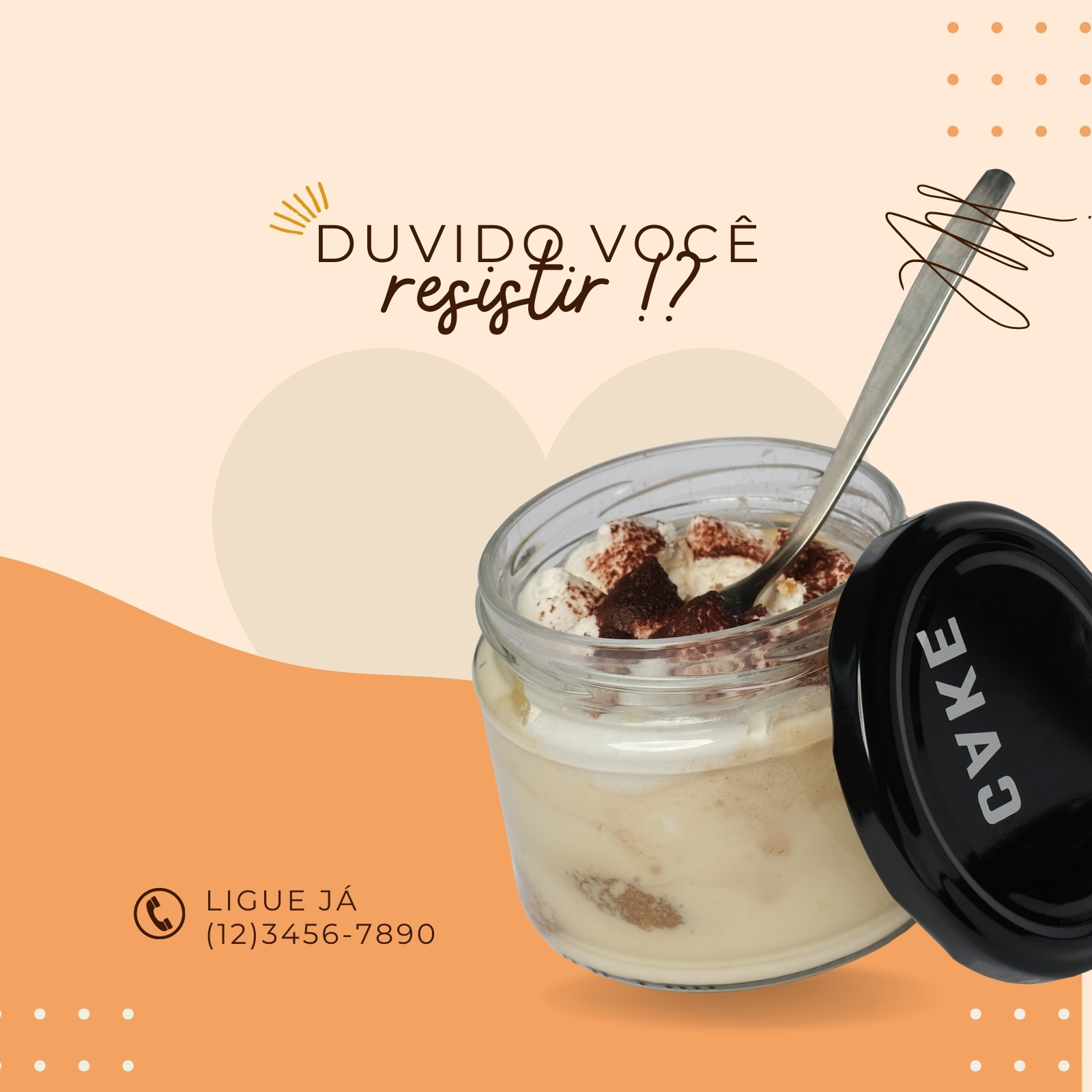 Página 4 – Modelos gratuitos e personalizáveis de bolo de pote - Canva