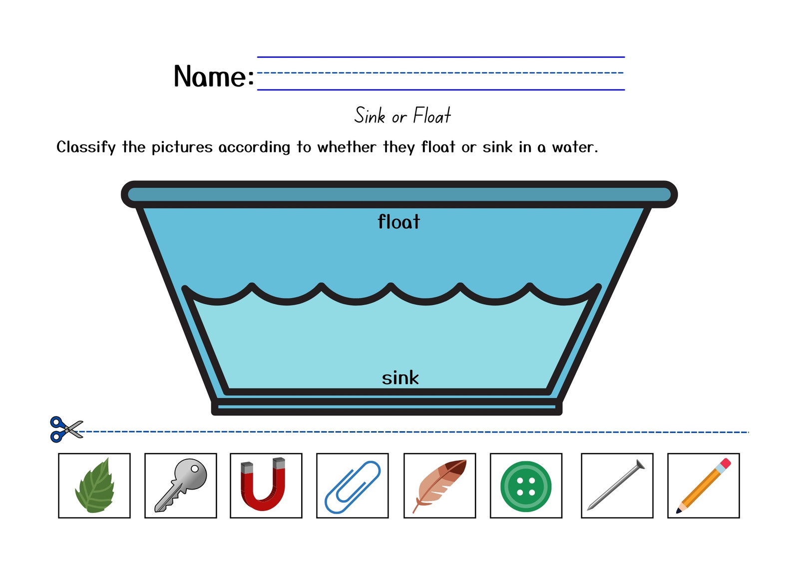 free customizable science worksheets canva