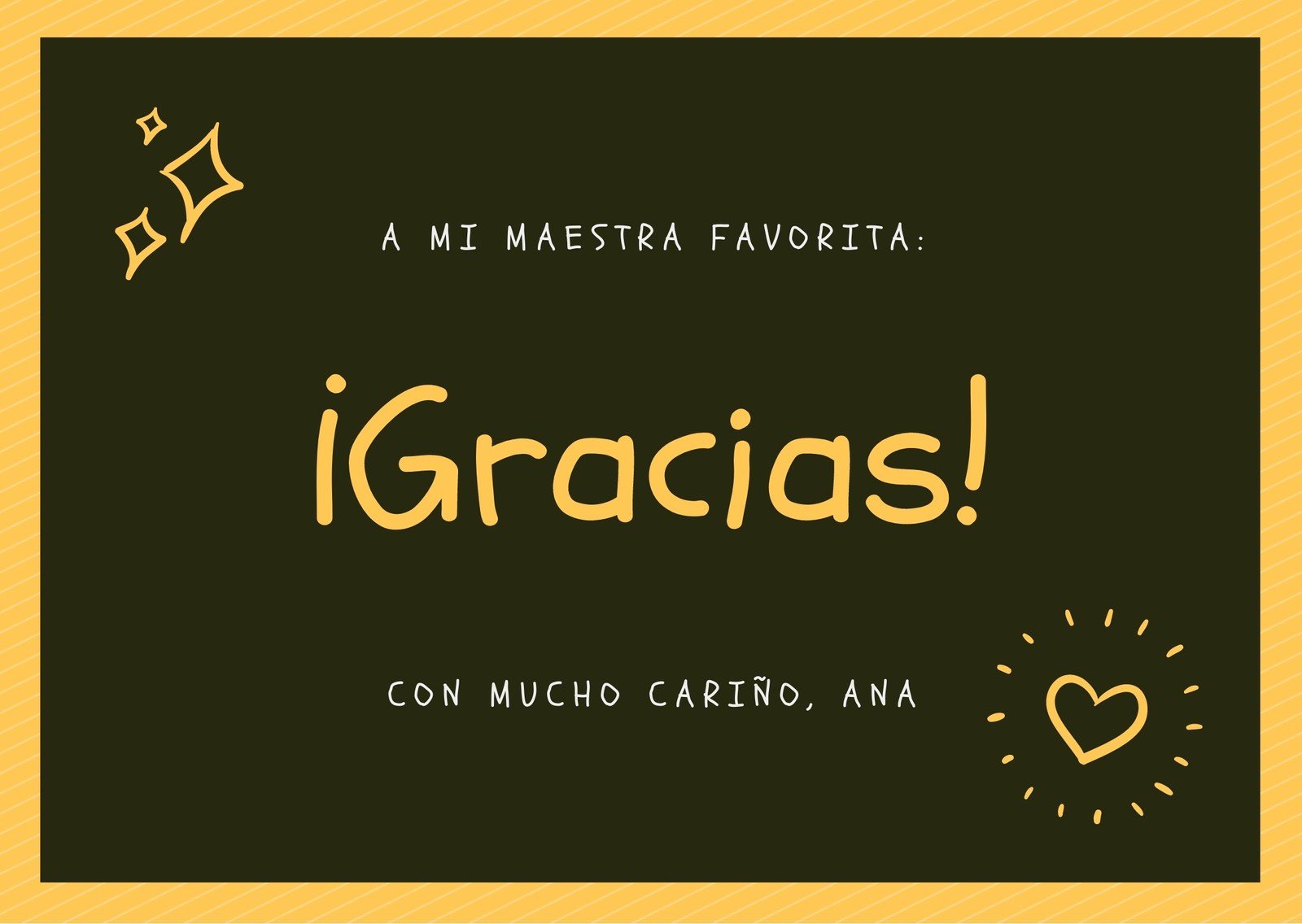 Explorá nuestras plantillas de tarjetas de agradecimiento gratuitas | Canva