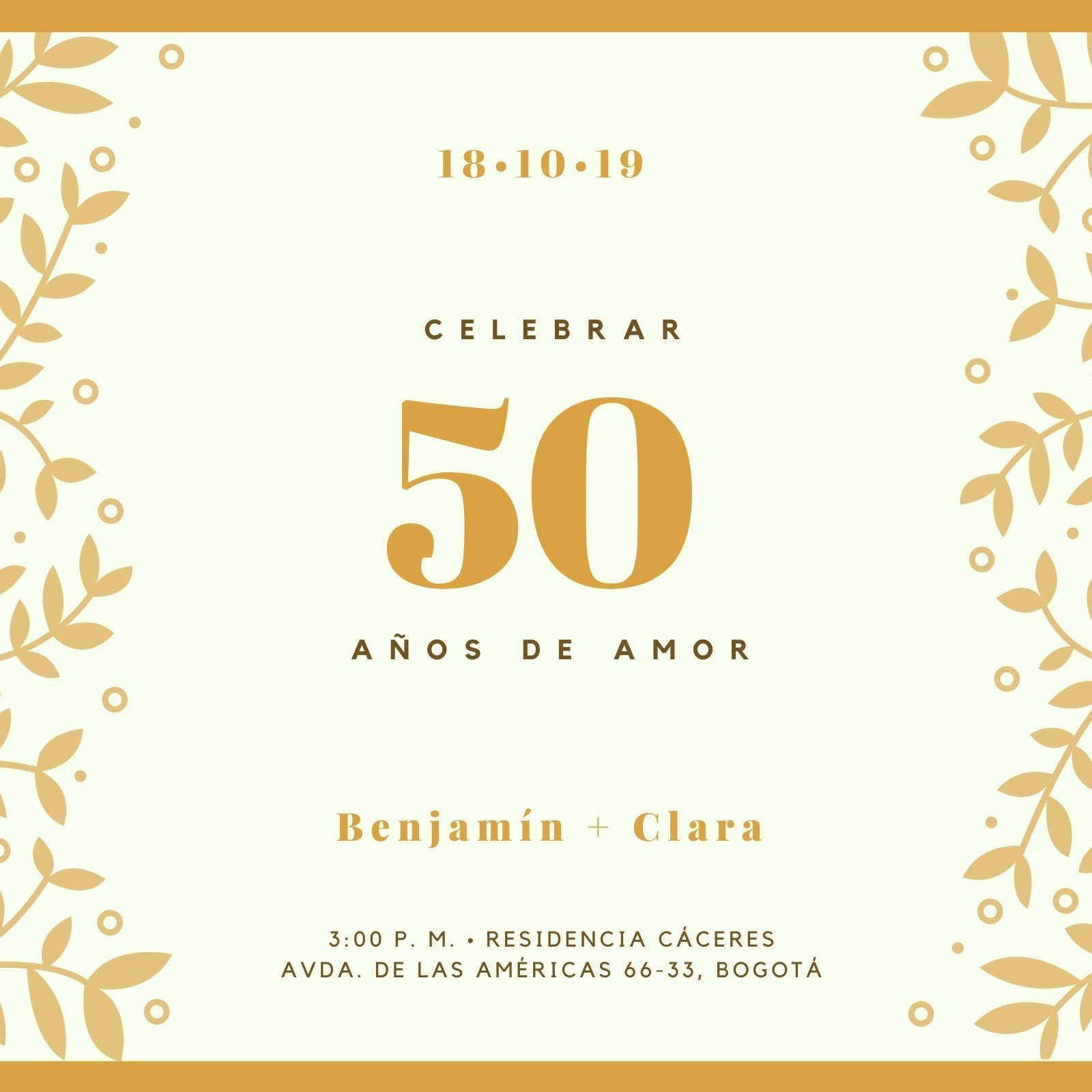 Invitación de 50 Años Mujer, SPANISH 50th Birthday Invitation, 50 Años  Cumpleaños Adulto Mujer, Invitaciones de oro rojo, ANY AGE -  México