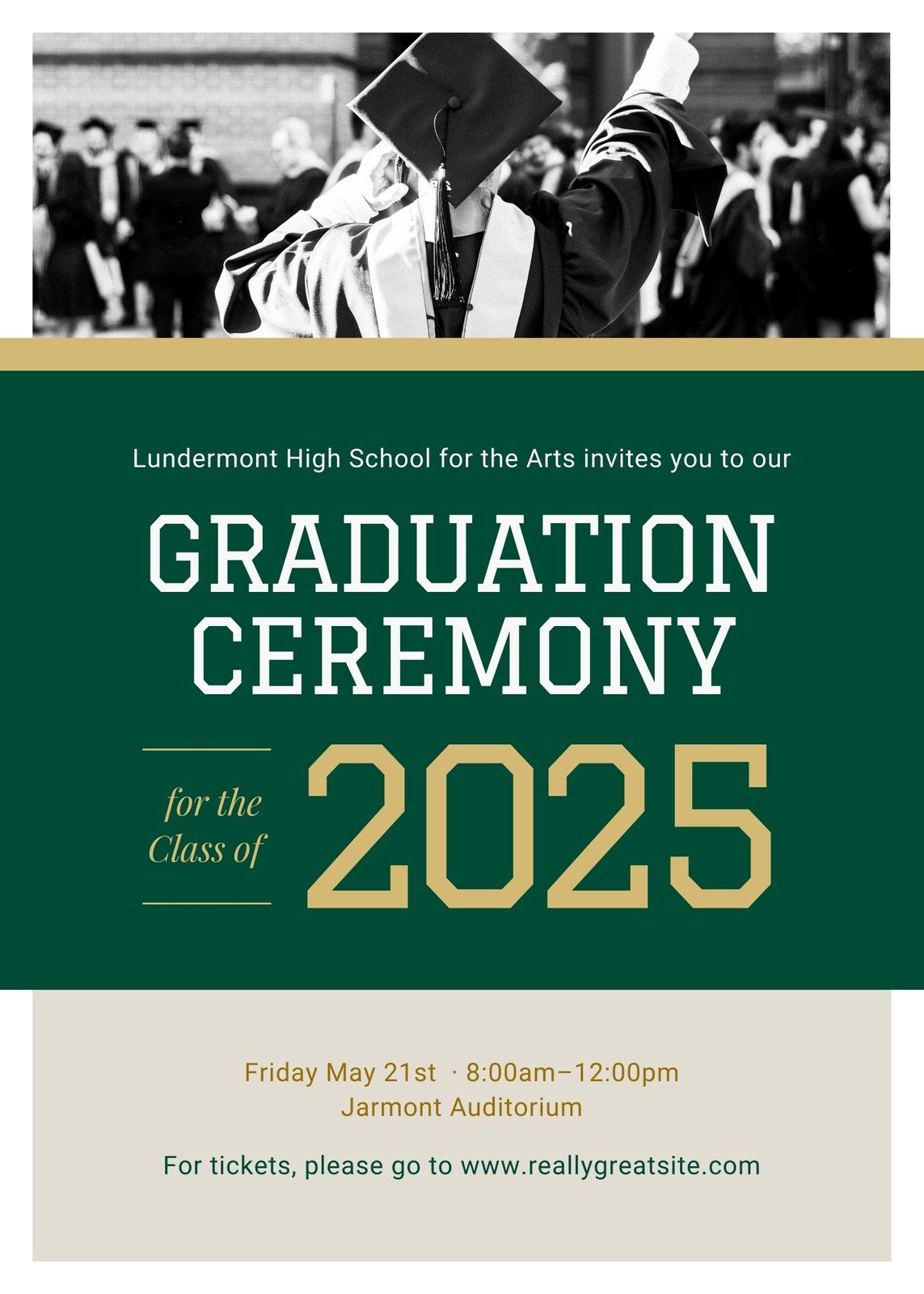 Page 5 - Free and customizable graduation templates