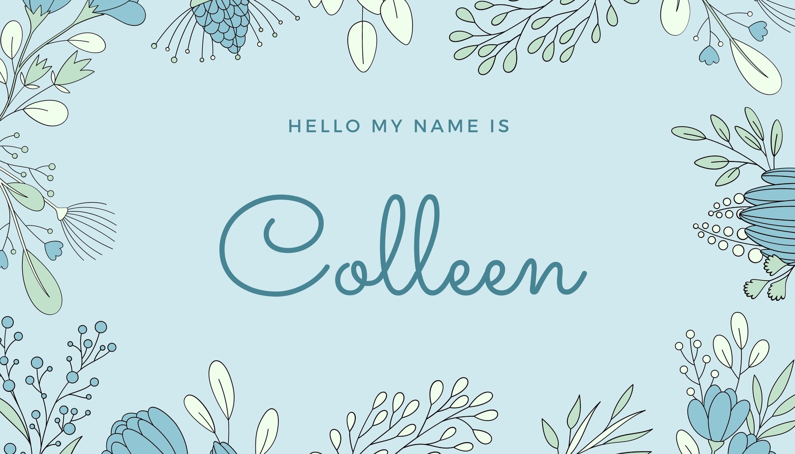 Free Printable Customizable Name Templates Canva