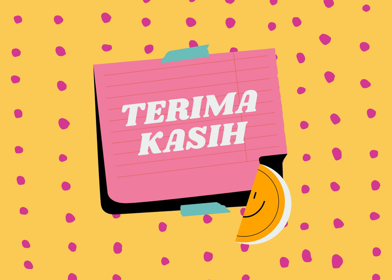 Halaman 2 Download Contoh Kartu Ucapan Terima Kasih Canva