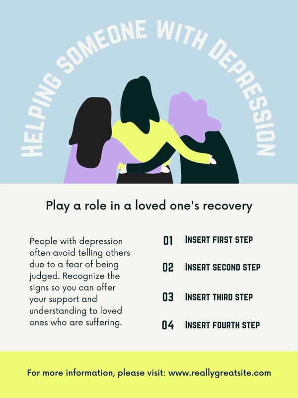 Free Custom Printable Mental Health Awareness Posters Canva