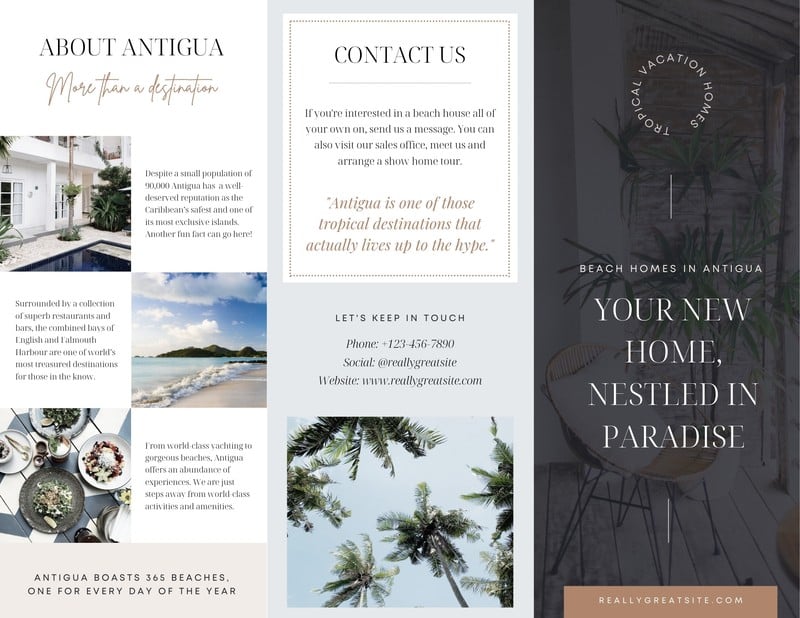 Free, printable professional brochure templates | Canva
