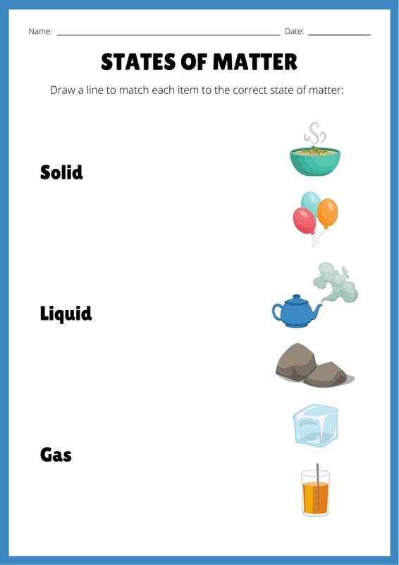 Free, customizable science worksheets | Canva