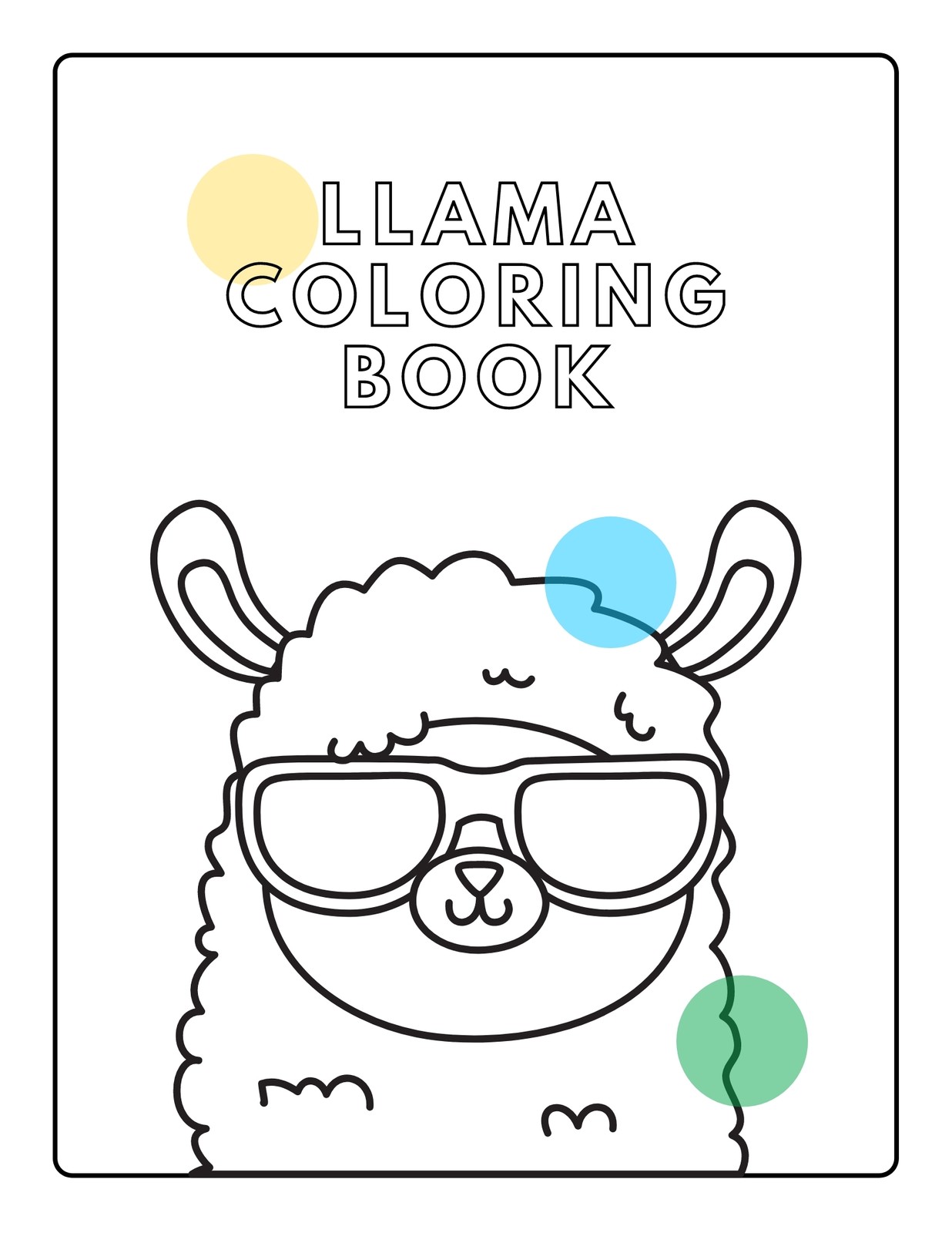 Blank Sticker Book: Lovely Alpaca Cute Llama Blank Sticker Book For Cute  Girls Kids, Collecting stickers animals blank sticker books For B  (Paperback)