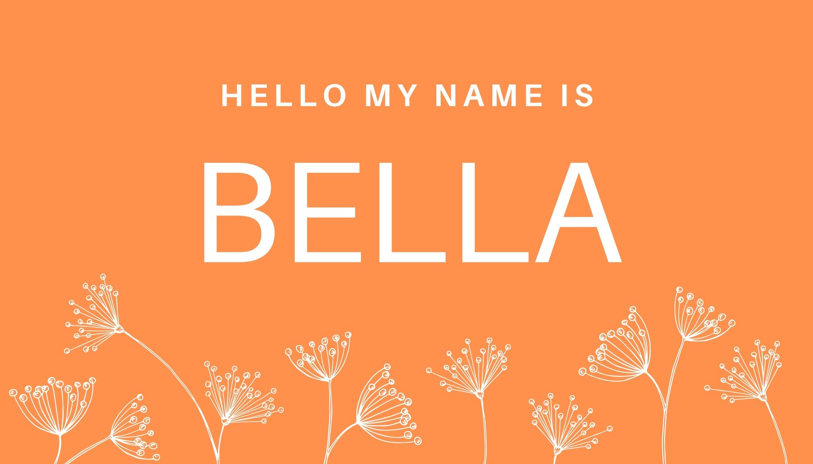 Free Printable Customizable Name Templates Canva