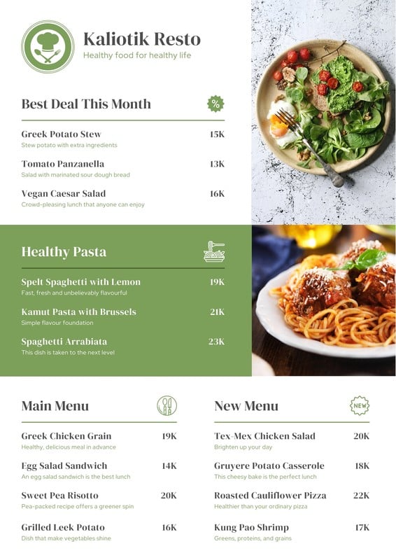 Free printable and customizable fancy menu templates | Canva