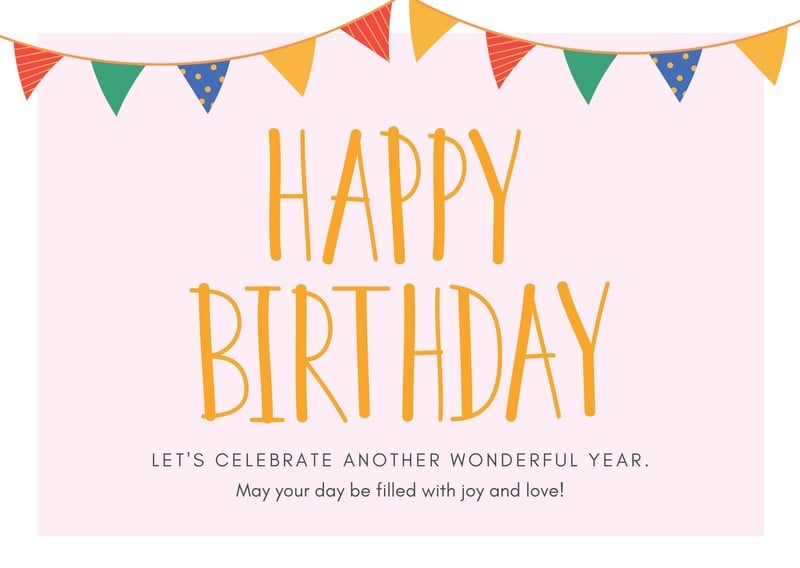 Free, custom printable birthday card templates | Canva