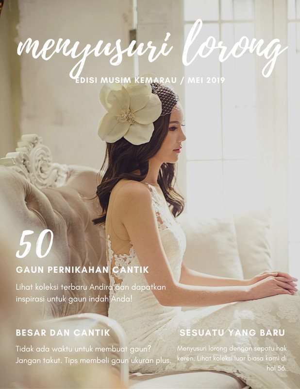 Halaman 4 Contoh Cover Majalah Artistik Gratis Bebas Edit Canva