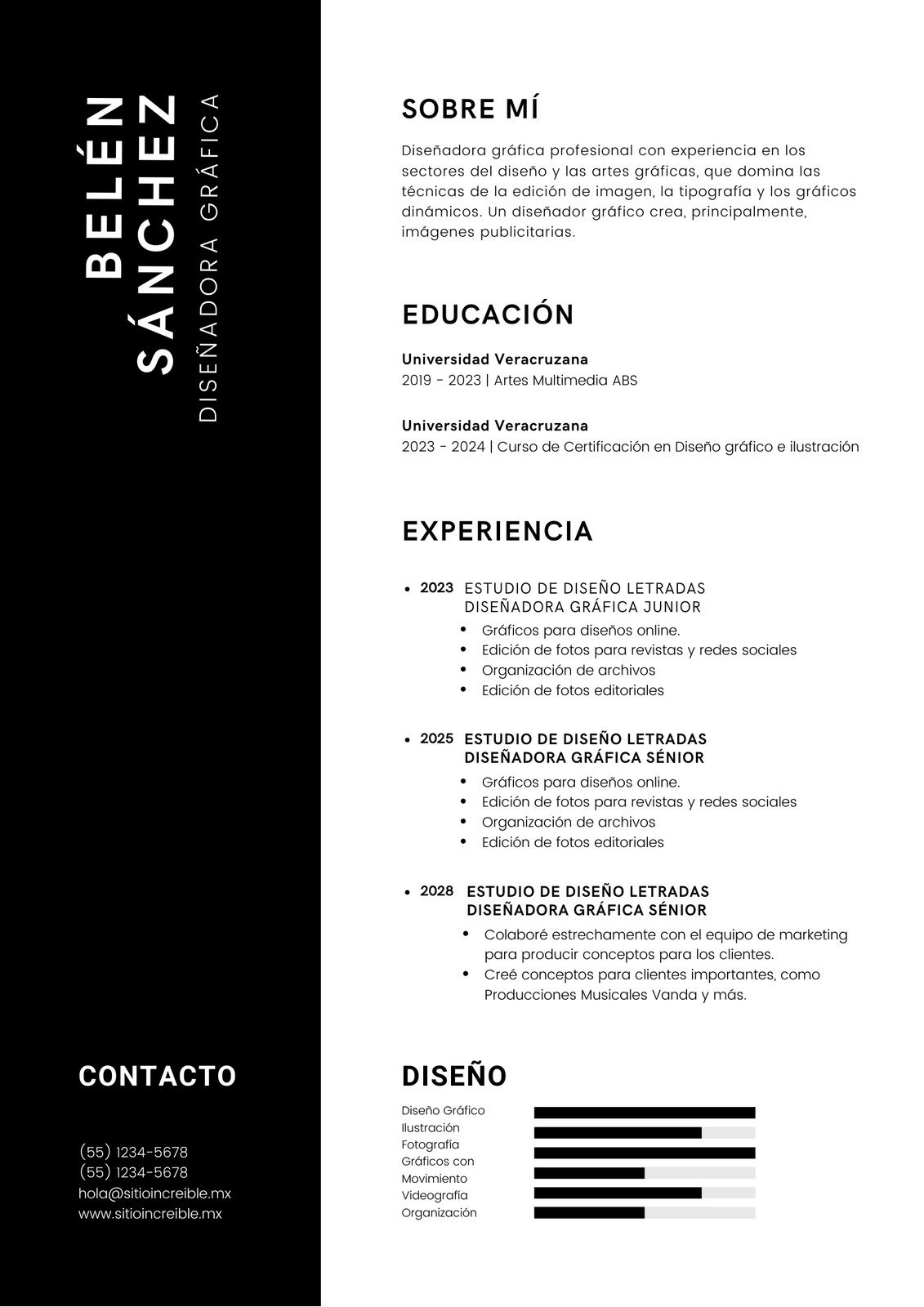 Plantillas Para Curriculum Vitae Minimalistas Gratis Canva