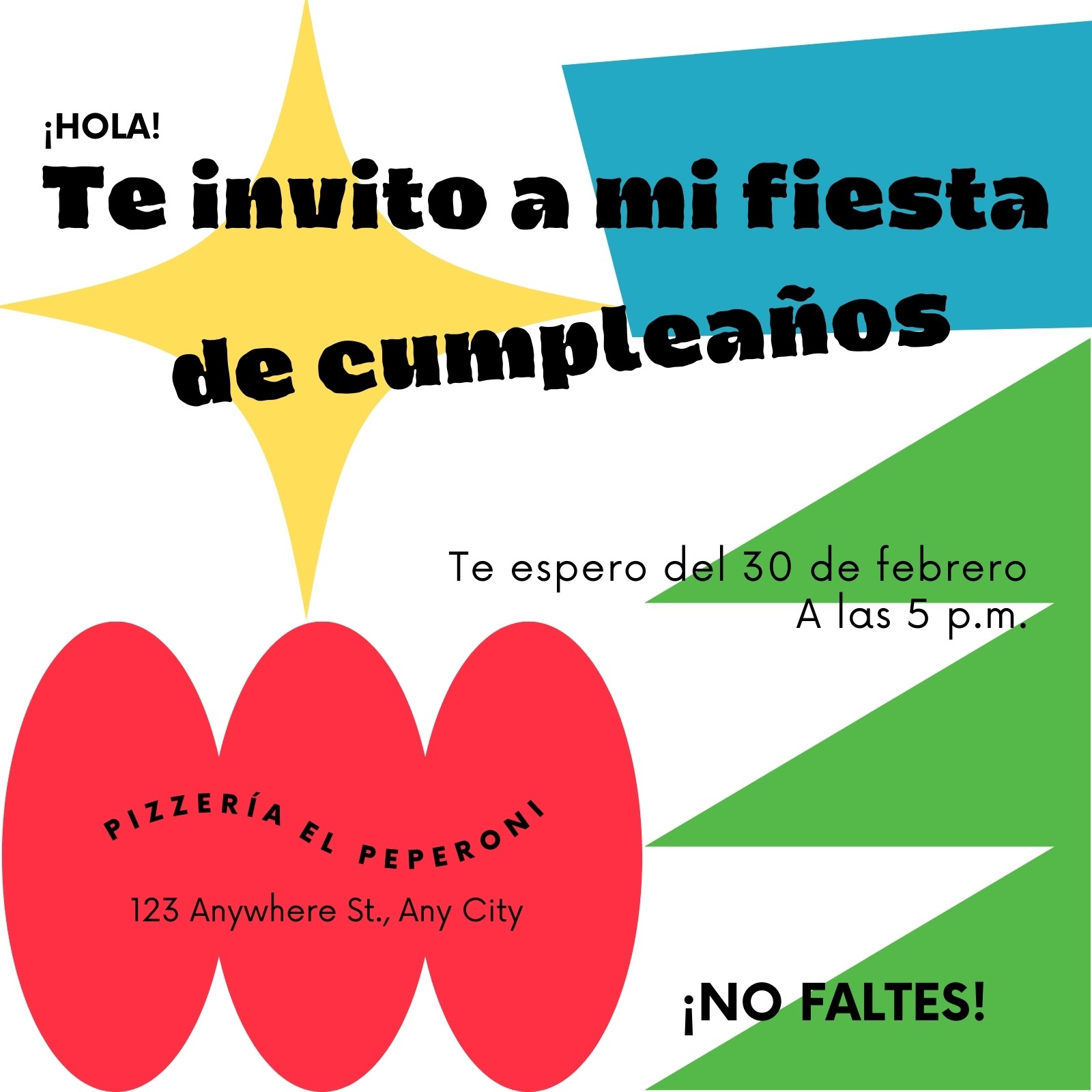 Página 18 - Explorá Frases para invitar a un cumpleaños personalizables  gratis - Canva