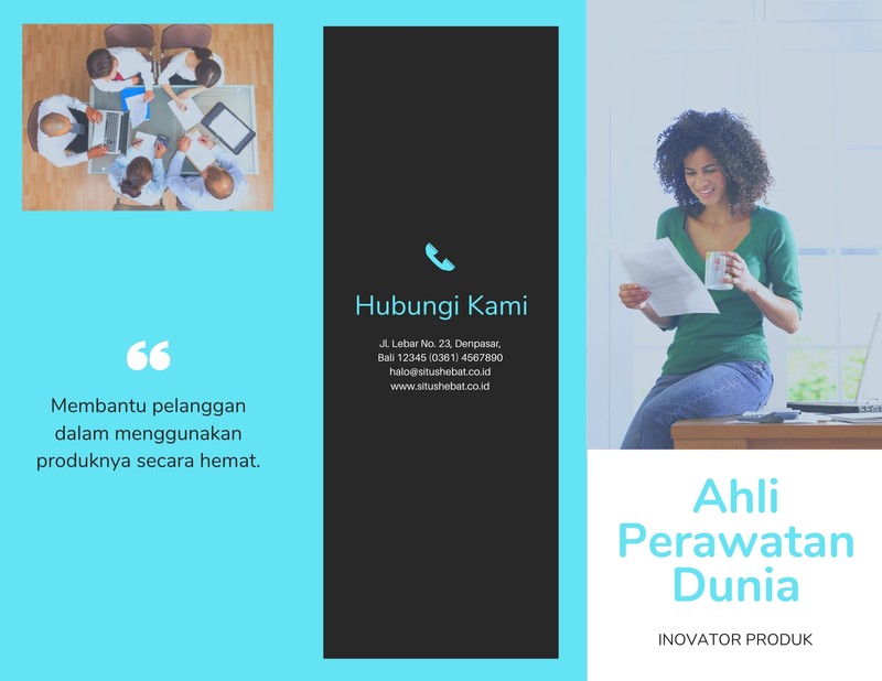 Membuat Desain Brosur Keren Dengan Contoh Canva Hot Sex Picture