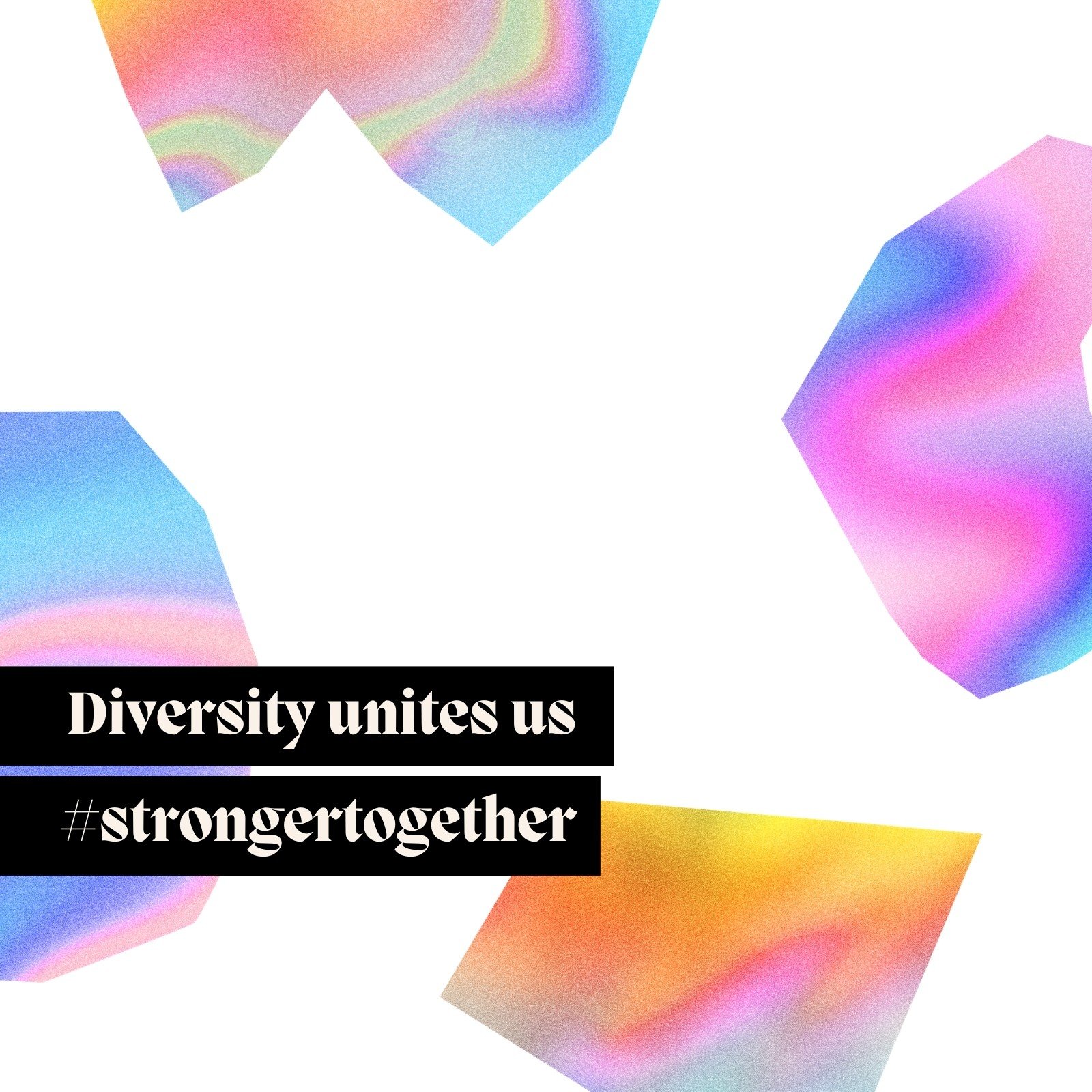 Colorful Gradient Diversity Representation and Equality Facebook Profile Frame
