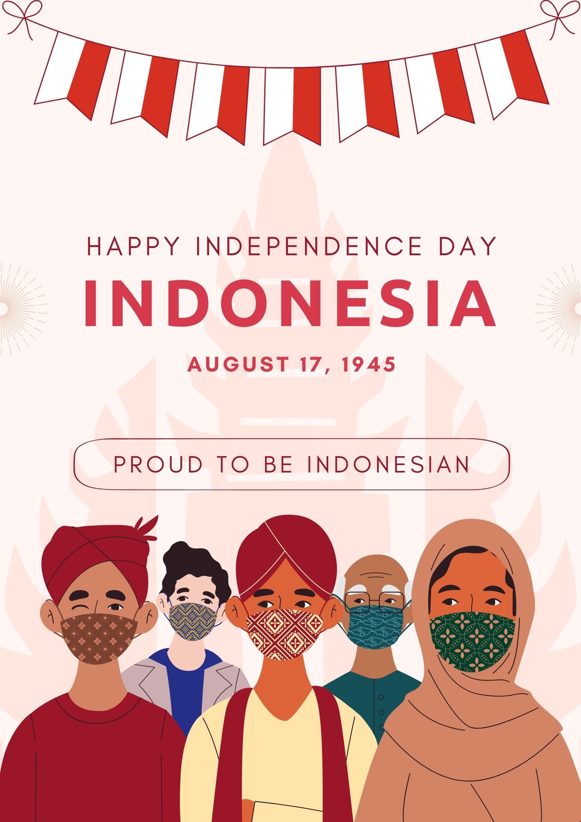 Indonesia Independence Day Poster 5023