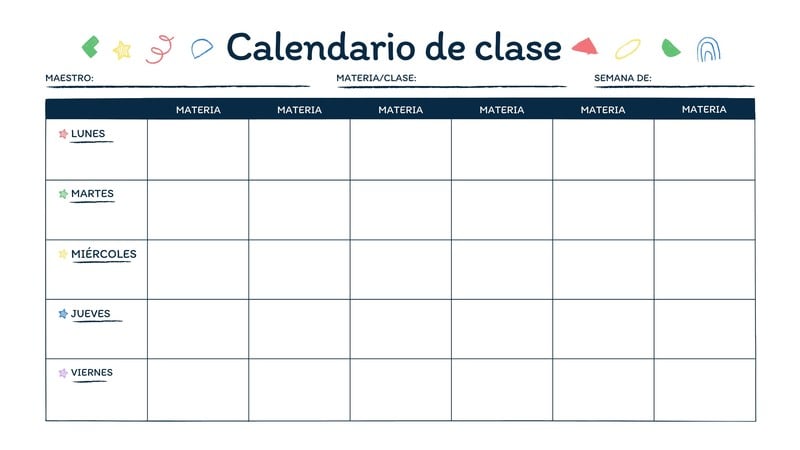 Plantillas de calendarios online y para imprimir  Canva