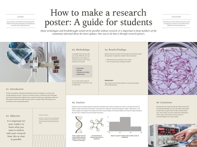 templates　poster　research　customizable　printable,　Free　Canva