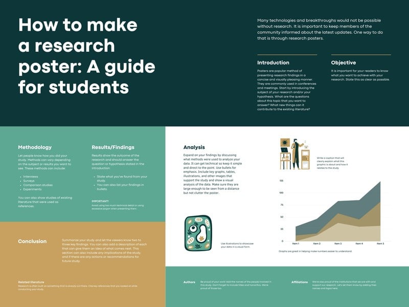 Free printable customizable research poster templates Canva
