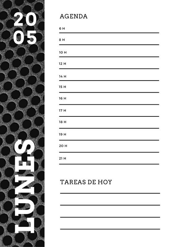 Explor Nuestras Plantillas De Agendas De Trabajo Canva