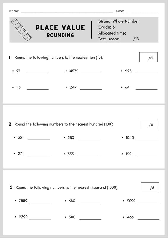 rounding-and-place-value-worksheets