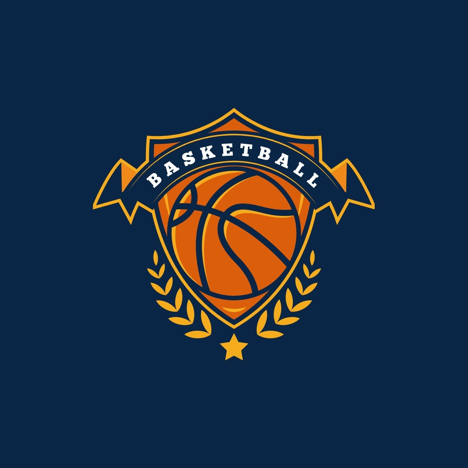 Free printable, customizable basketball logo templates Canva