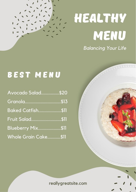 Free, custom printable breakfast menu templates | Canva