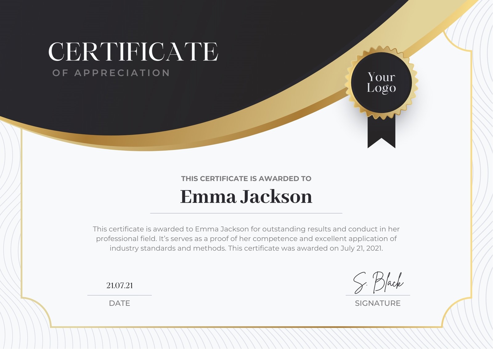 Free Printable And Customizable Award Certificate Templates Canva