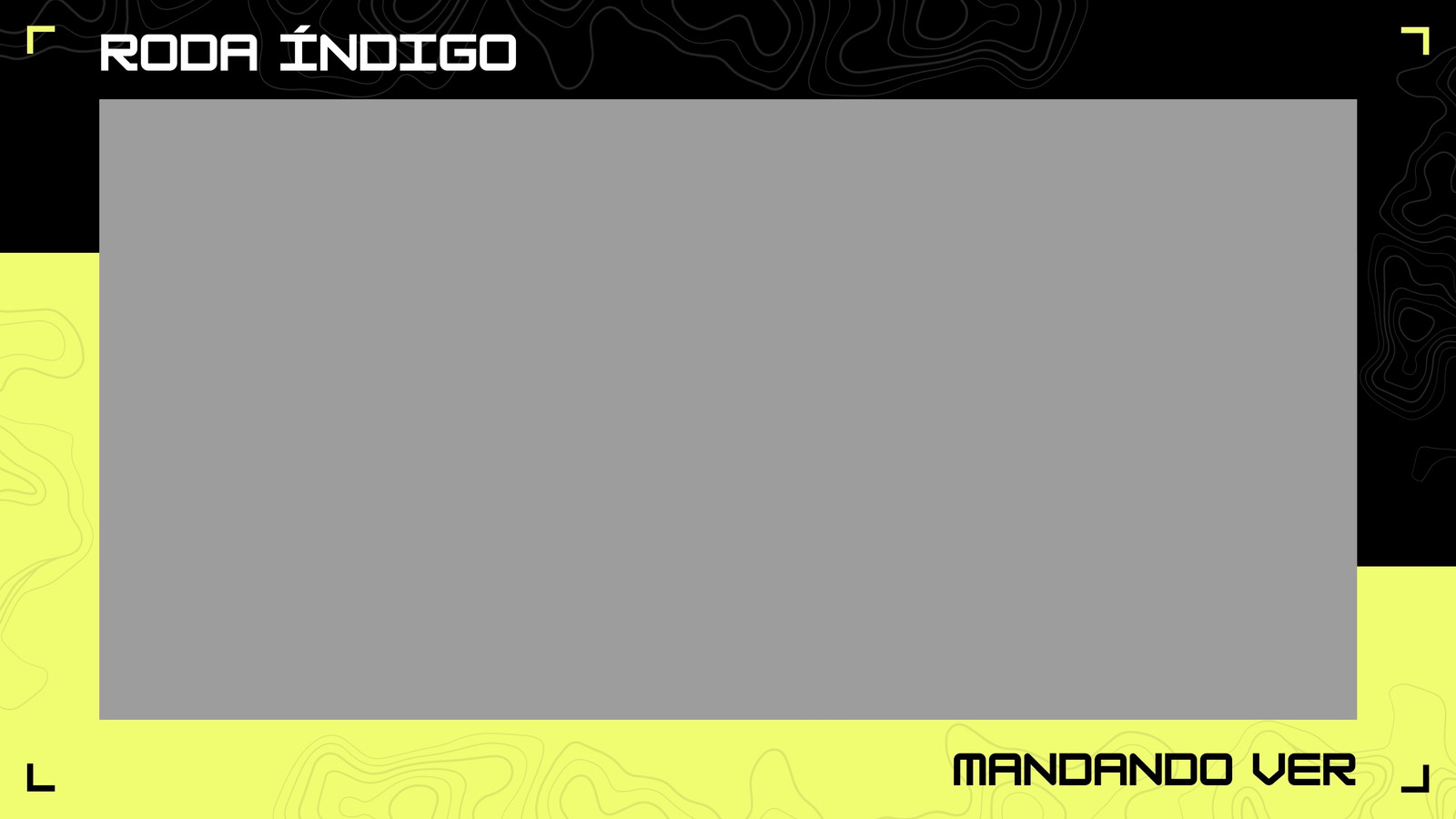 Gamer Esport Stream Face Cam Overlay Com Design Geométrico Moderno Pode Ser  Usado Para Twitch Gaming