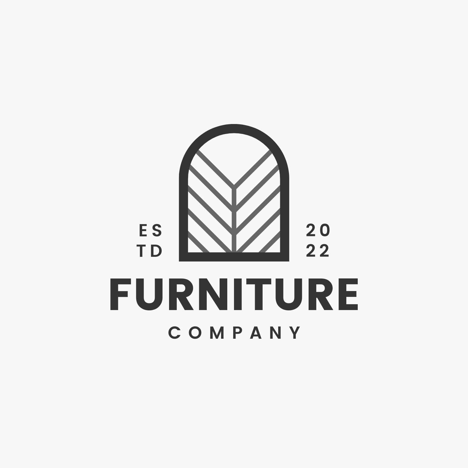 furniture company logo design