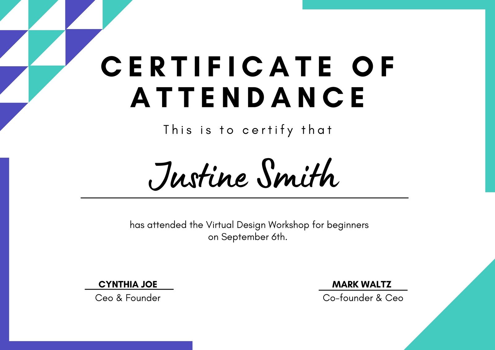 Free printable, customizable workshop certificate templates  Canva Intended For Workshop Certificate Template