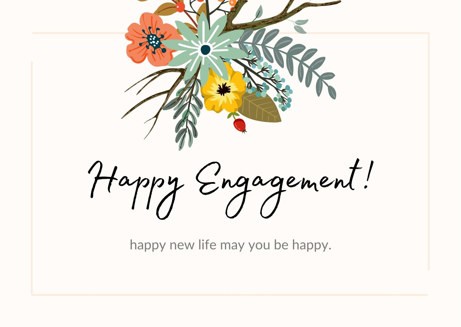 Page 17 - Customize 1,019+ Engagement Cards Templates Online - Canva