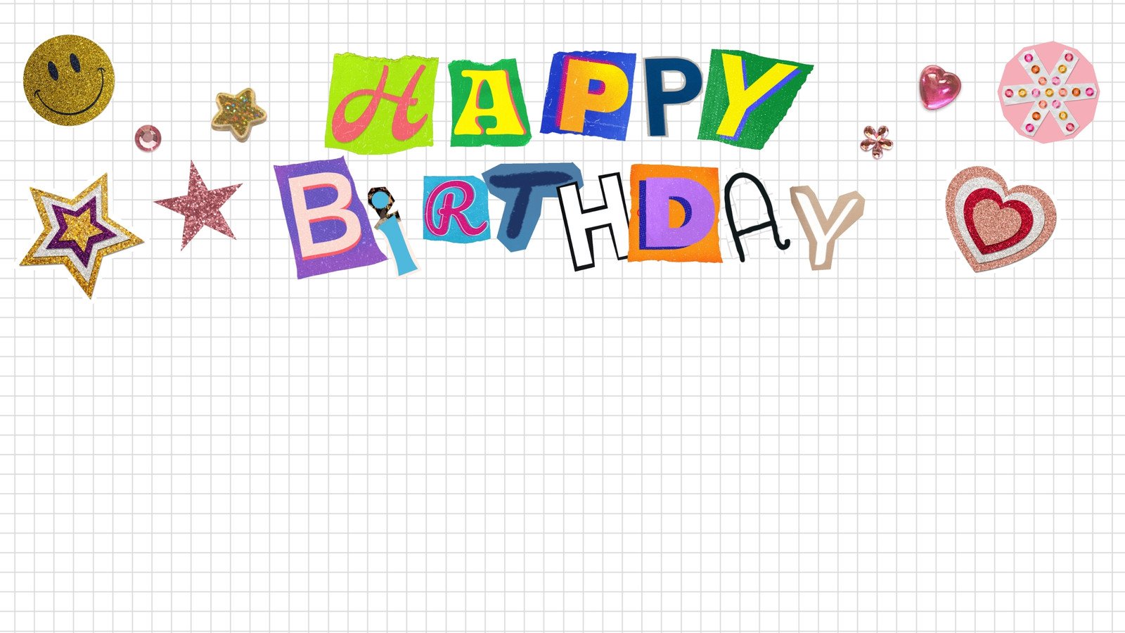 canva colorful magazine cutout happy birthday zoom virtual background Gh8rkJf jPY