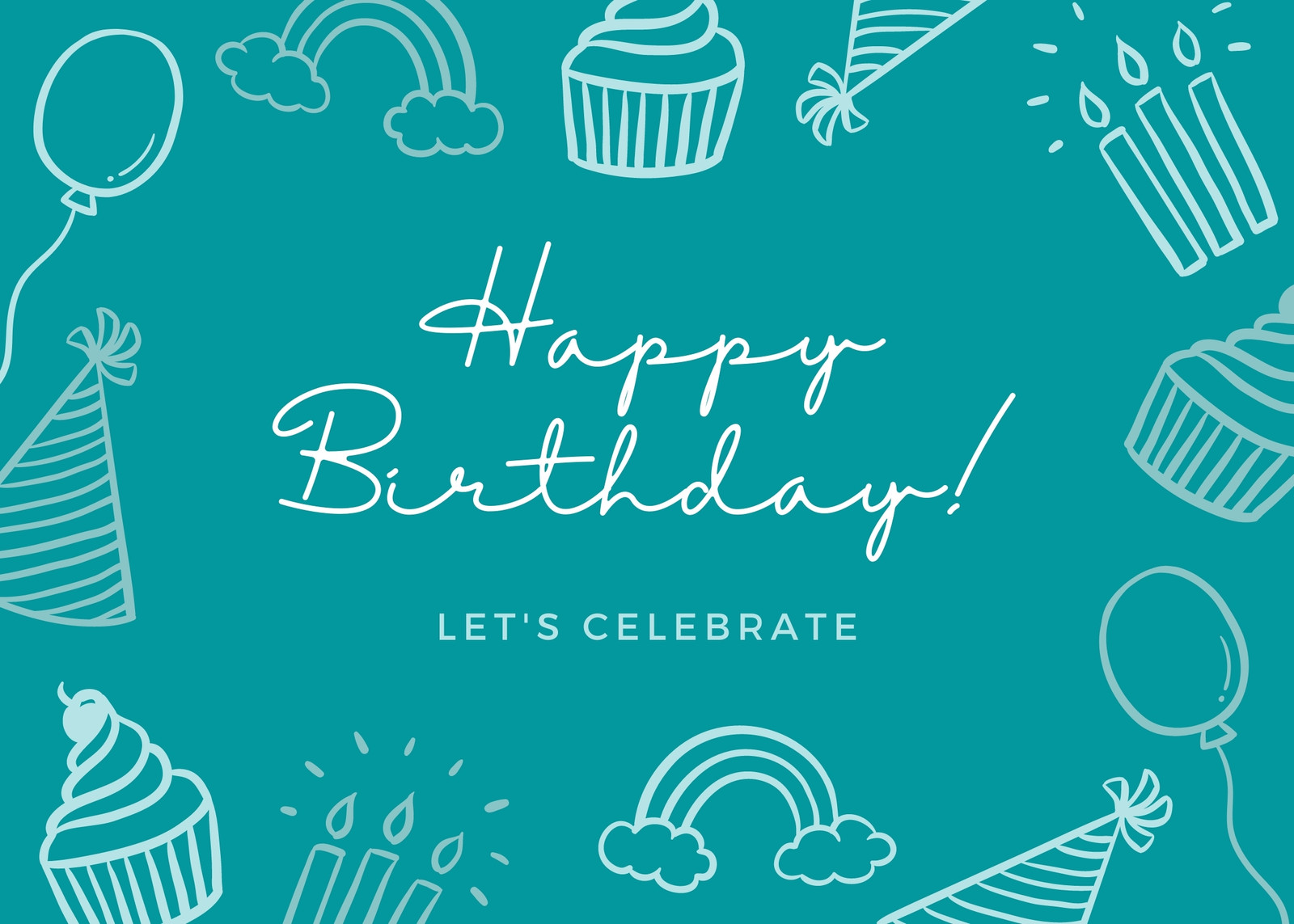 Happy Birthday Card Canva