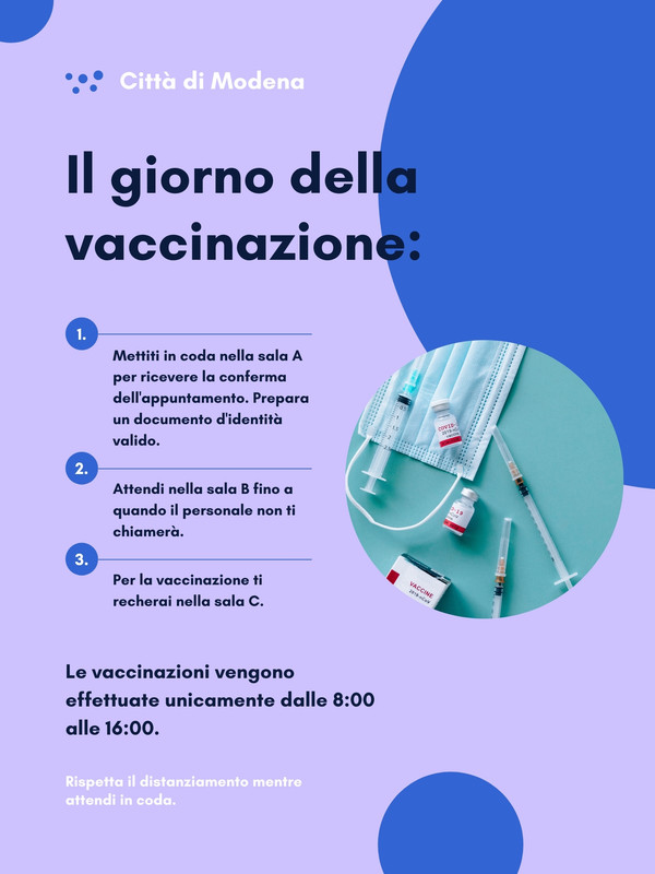 Poster di medicina professionale moderna blu chiaro - Venngage