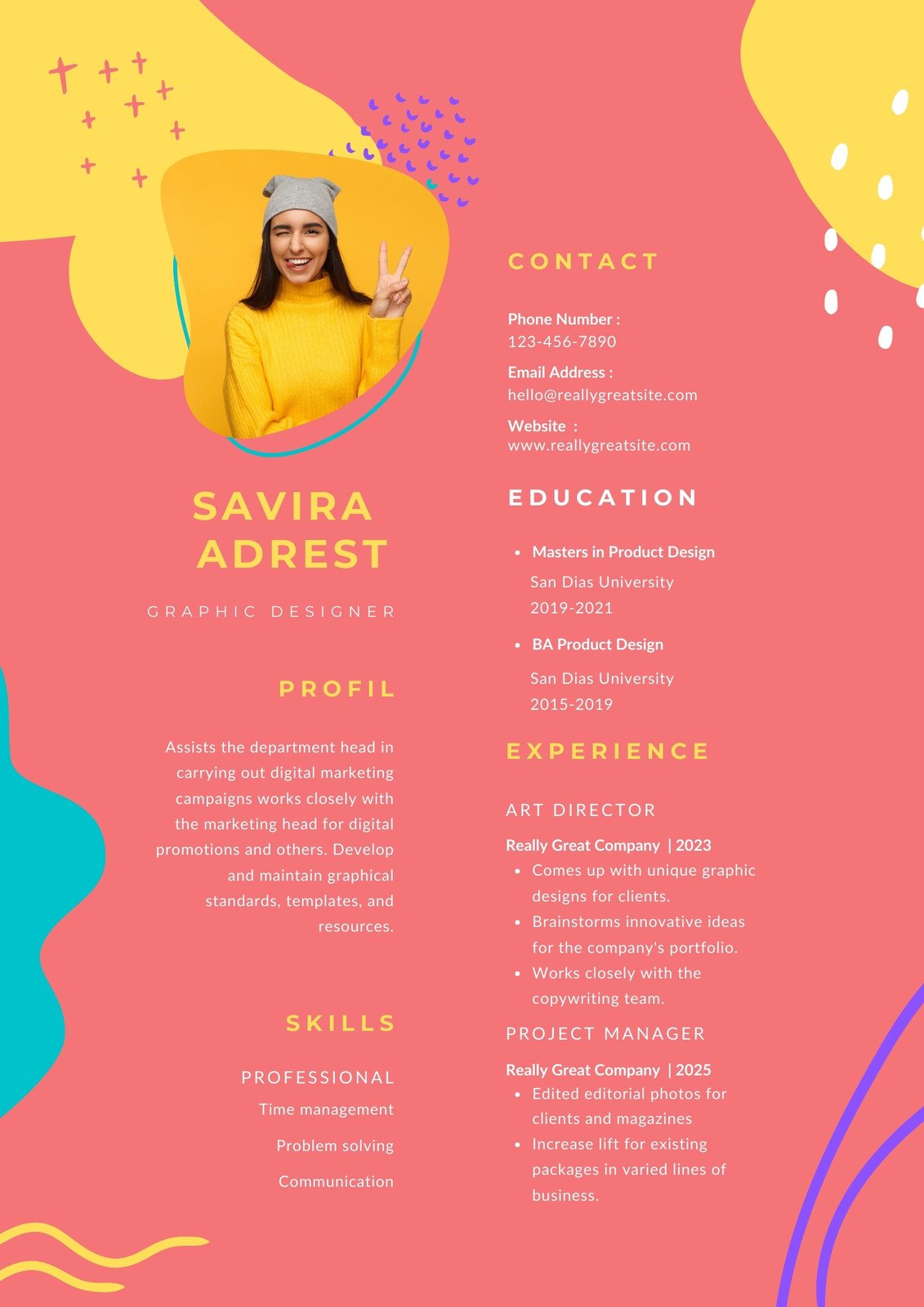 Free Custom Printable Colorful Resume Templates Canva 0365