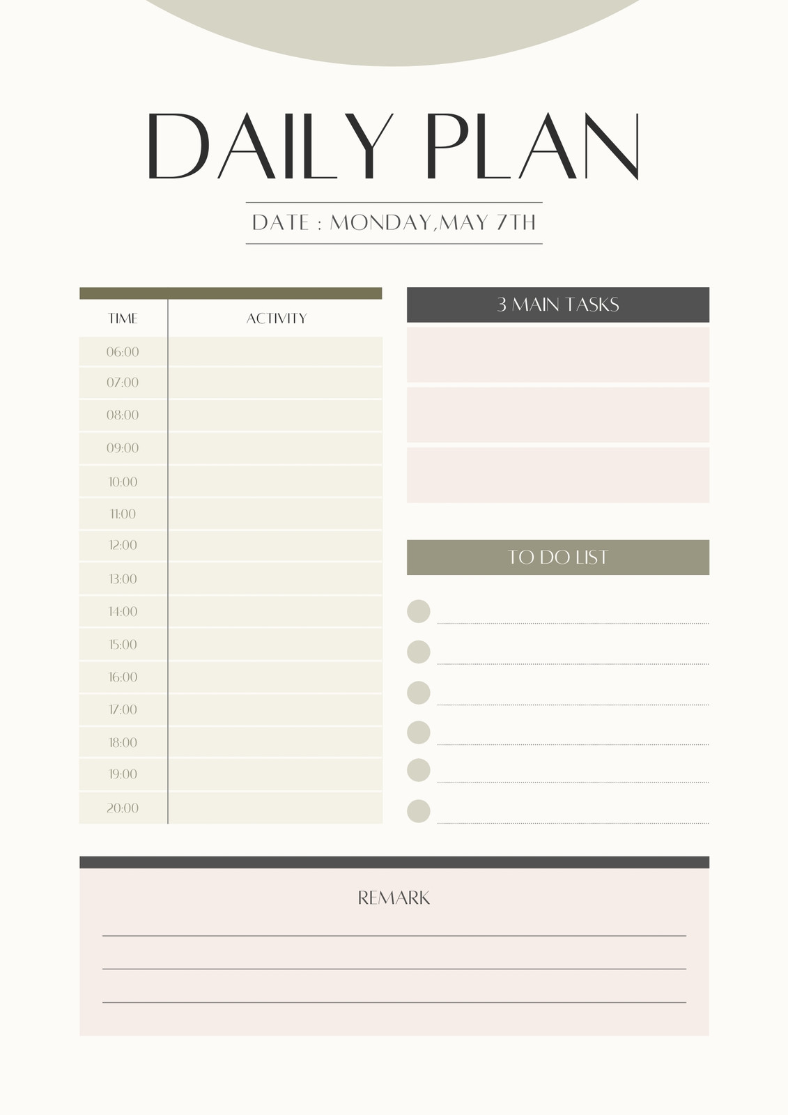 Page 5 - Free, printable planner templates to customize