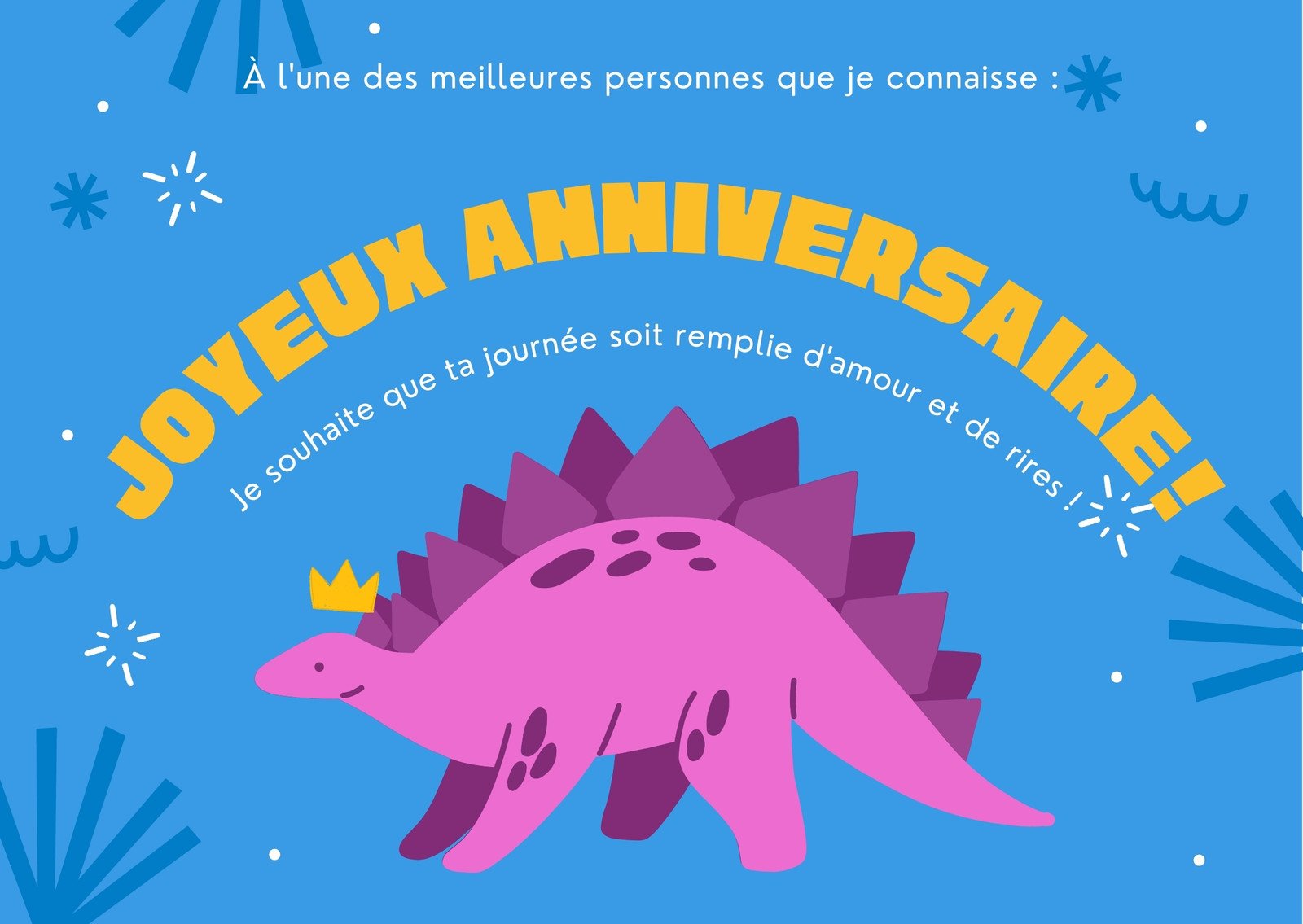 Invitation Anniversaire Dinosaure A Imprimer