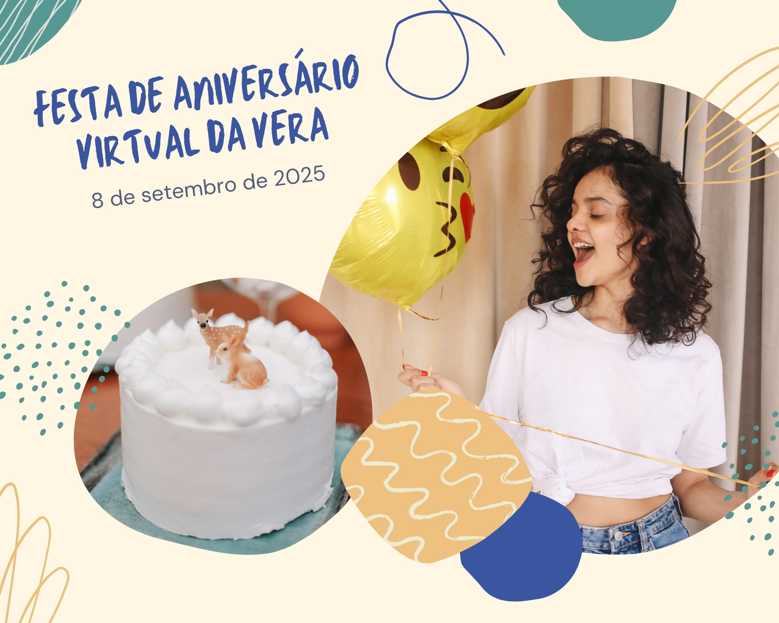 Faça Montagens de fotos de aniversários incríveis