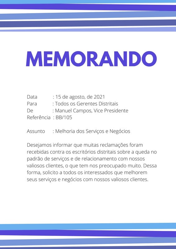 Modelos De Memorandos Gratuitos Para Personalizar Canva