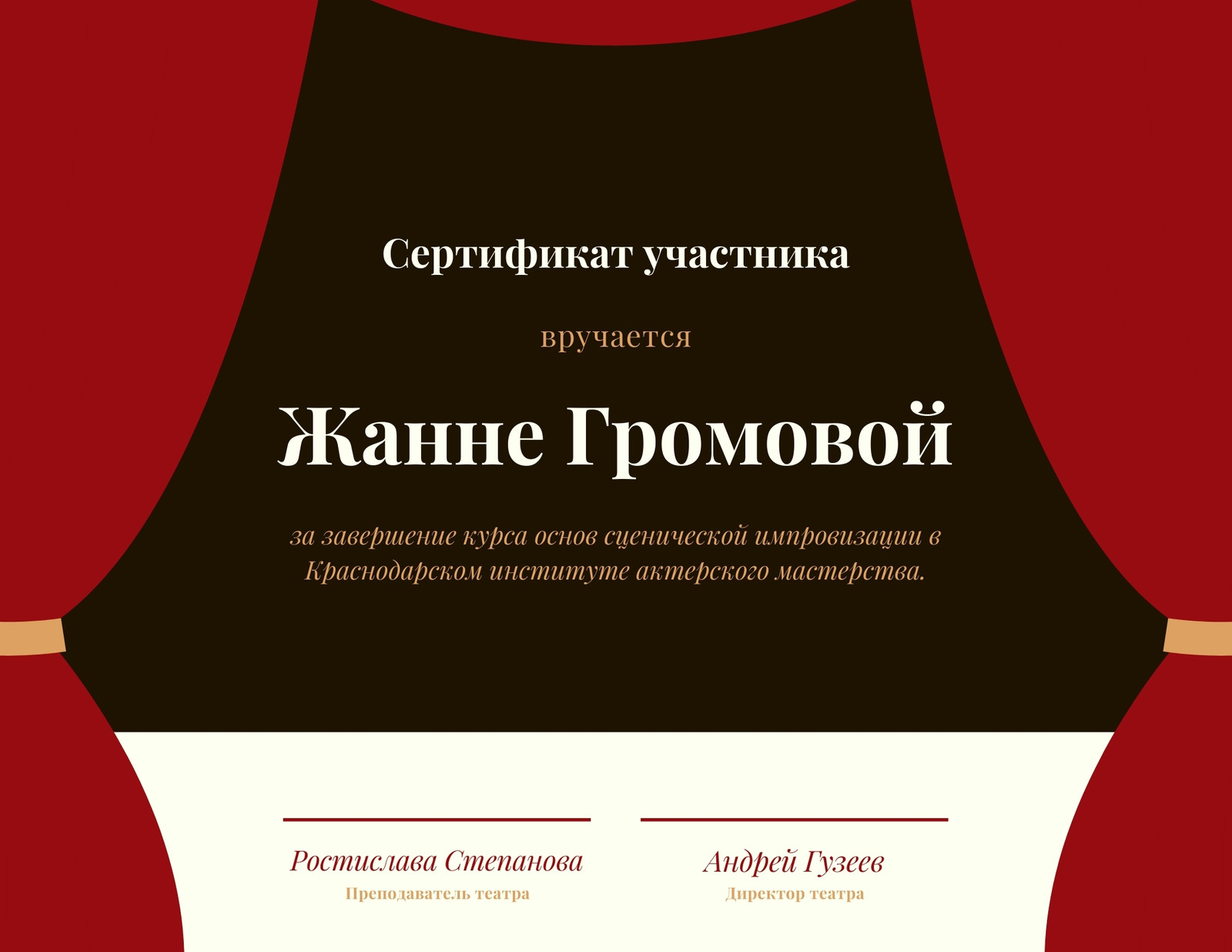 Бесплатные шаблоны сертификатов участника курса или обучения | Скачать  образец и фон сертификата за участие онлайн | Canva