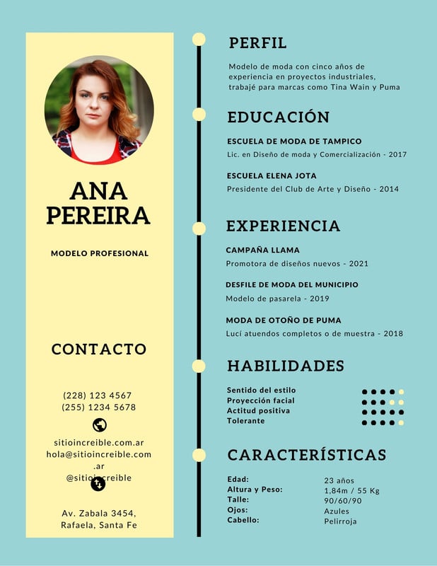 Plantillas Para Curriculum Vitae Para Editar Gratis Canva