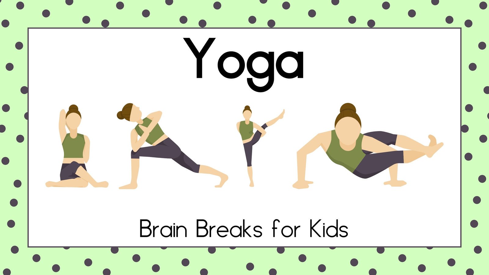 Yoga Cards for Kids - Great for Brain Breaks - Fun with Mama