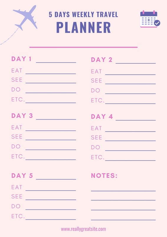 cute-itinerary-template