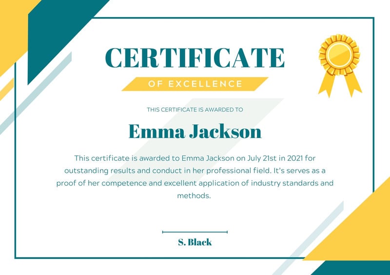 Free, printable, and customizable certificate templates Canva