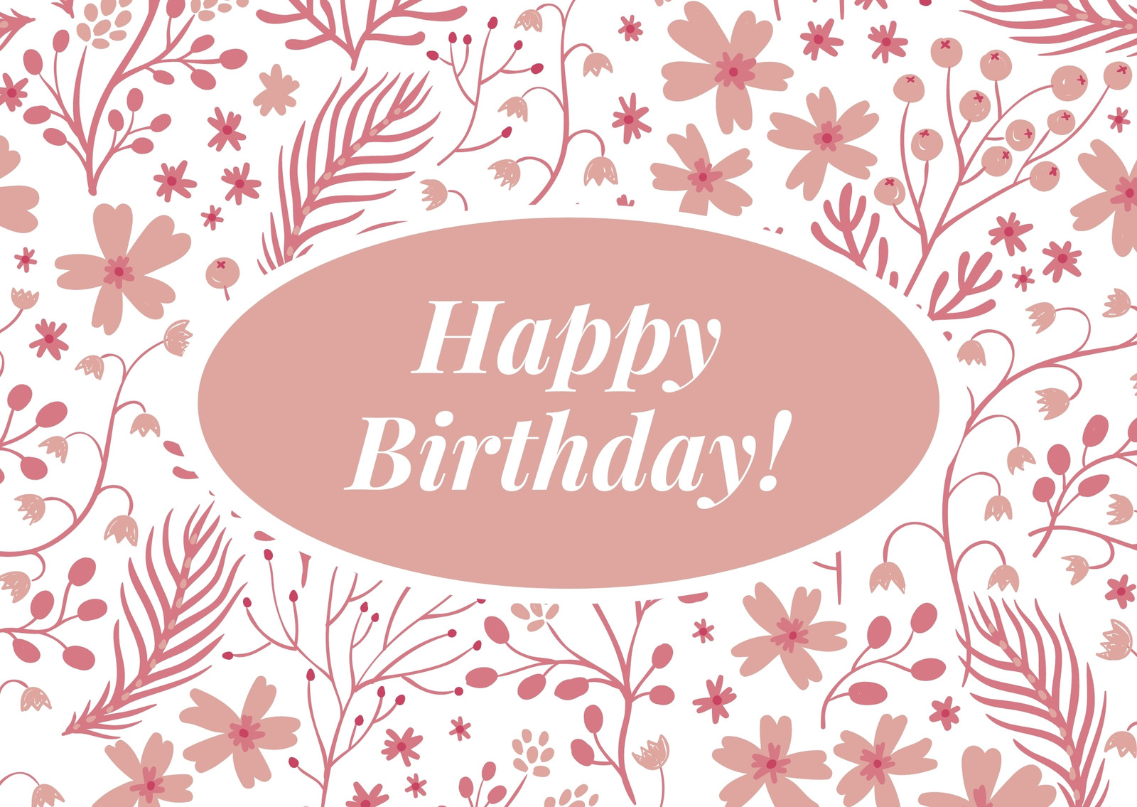 page 5 free custom printable birthday card templates canva