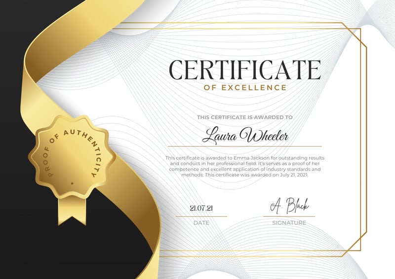 Free, customizable diploma certificate templates Canva