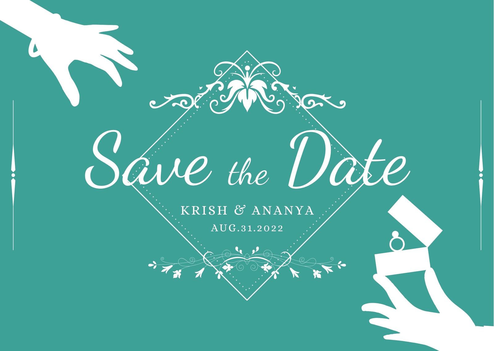 Free save the date card templates to edit and print