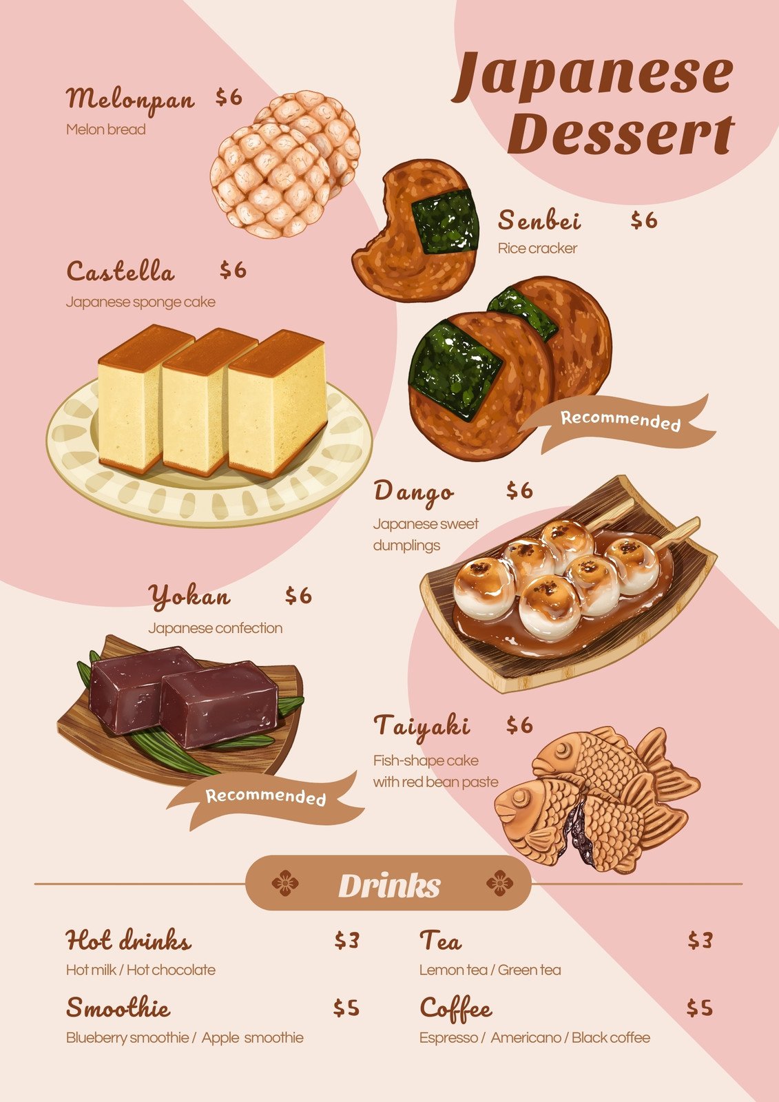 Canva Pink Illustrated Japanese Dessert Menu Lle3VjHOEJc 