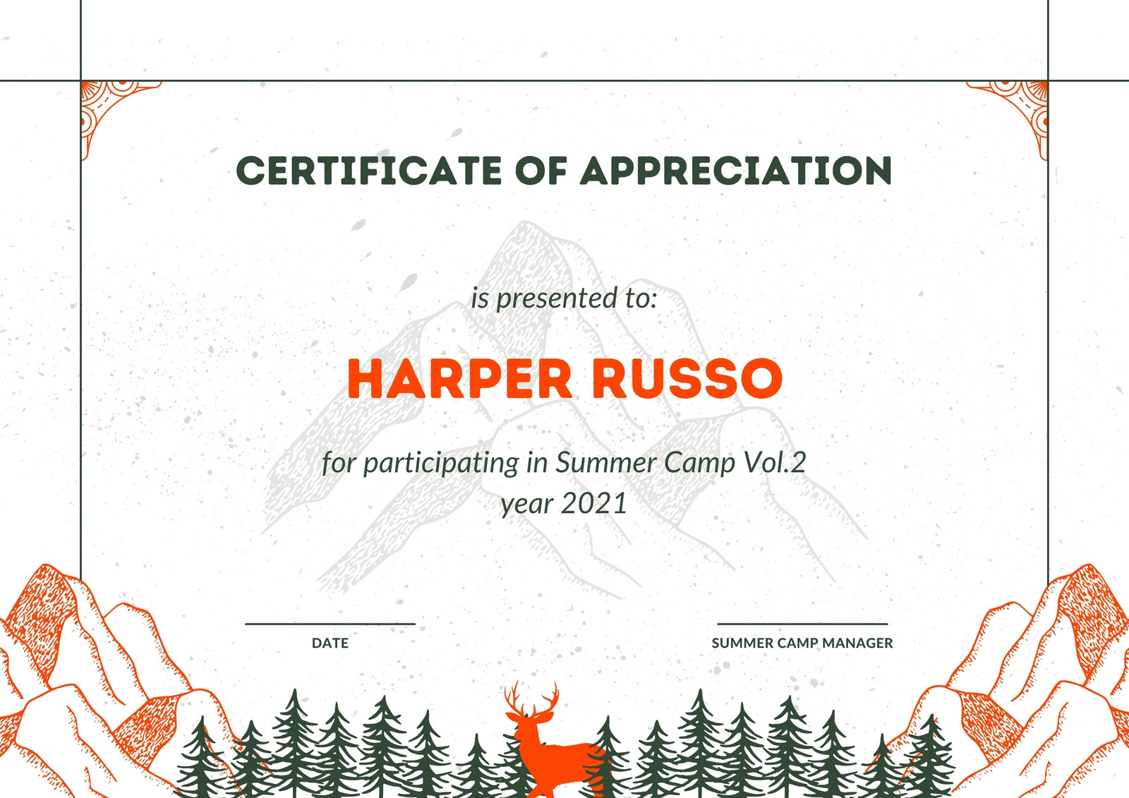 Page 3 Free, custom printable appreciation certificate templates Canva
